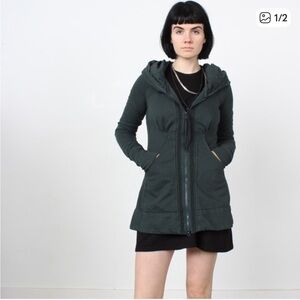 Prairie Underground Dark Green Zip Up Hoodie